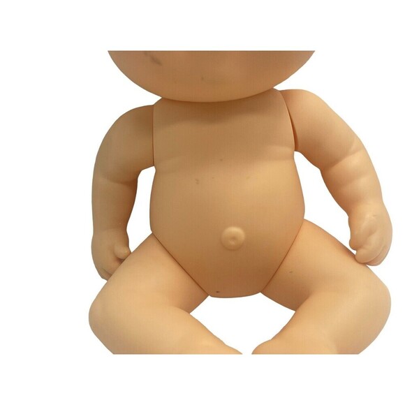 2016 OAA CABBAGE PATCH KIDS DOLL PREEMIE 9" HARD BODY BLUE EYES EYELASHES, BALD - Picture 7 of 15